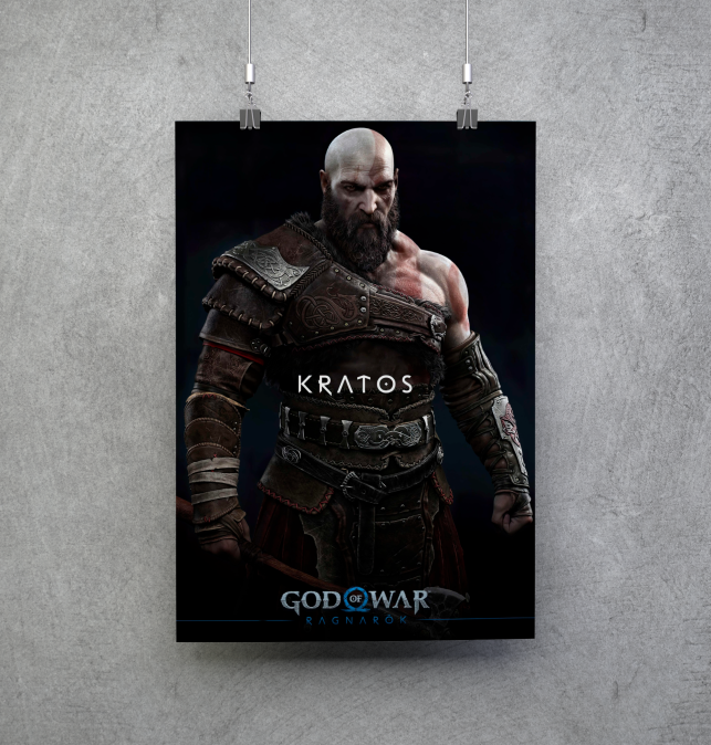 Poster Kratos de God of War