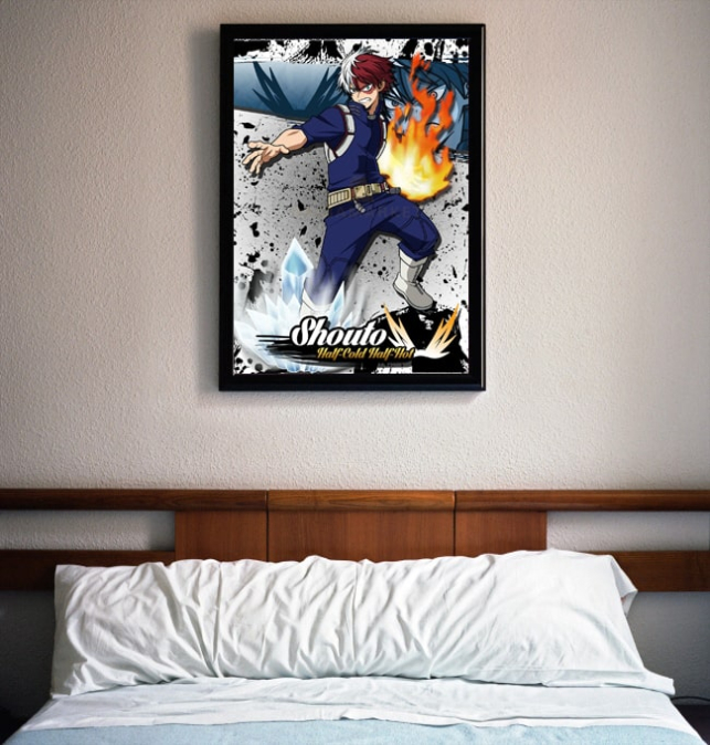 Poster Shoto Todoroki de...