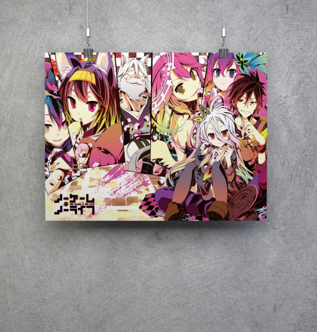 Poster No Game No Life Ver.2