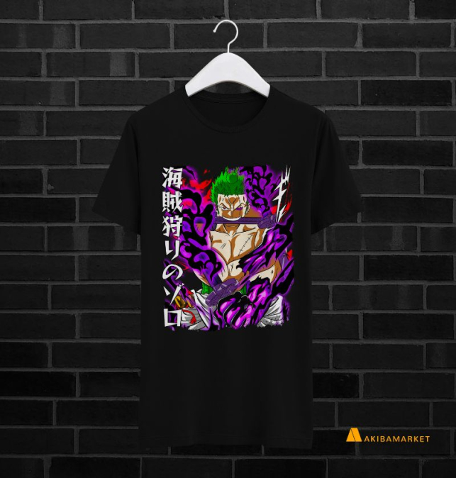 Camiseta Roronoa Zoro One...