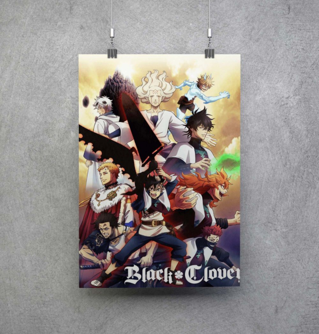 Poster Black Clover ver.2