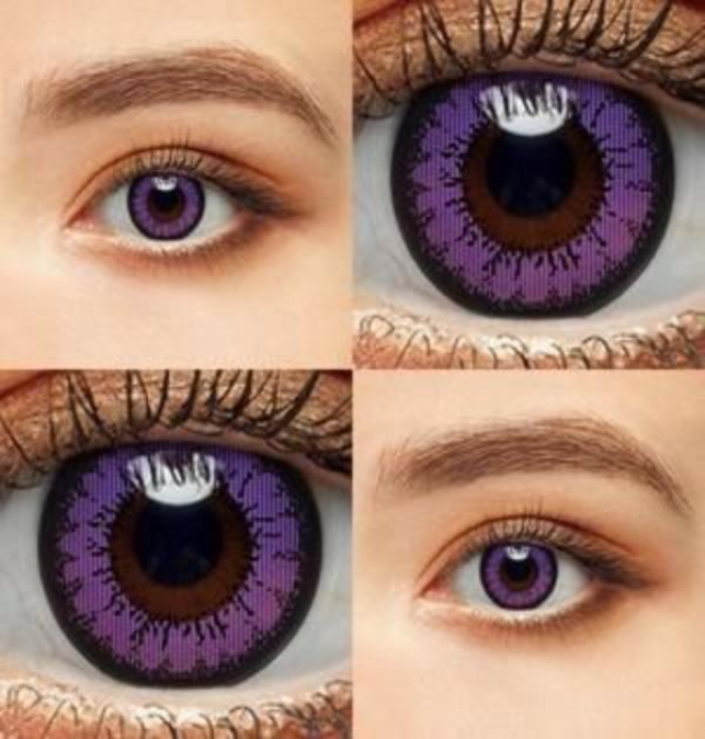 Lentillas Cosplay Morado