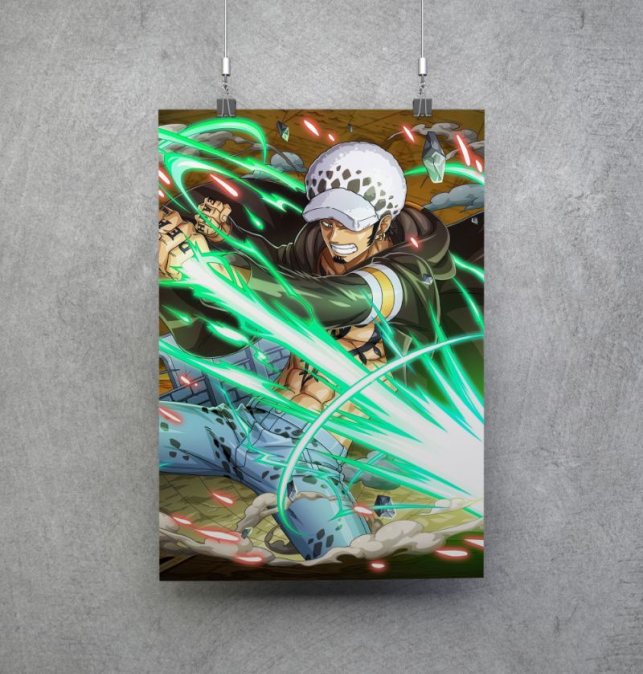 Poster Trafalgar Law One Piece