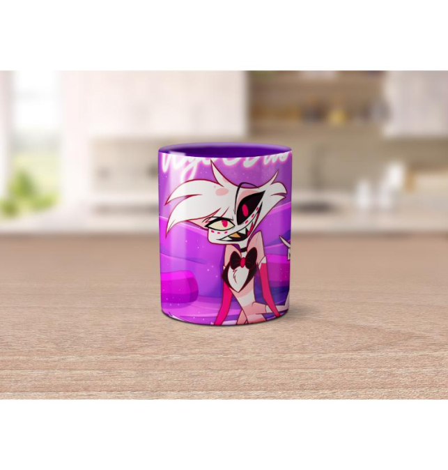 Taza de Angel Dust Hazbin...