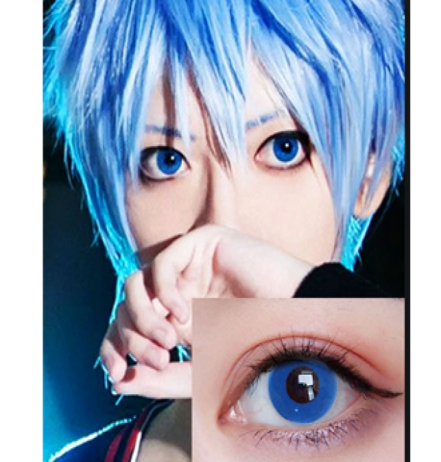 Lentillas cosplay Azul...