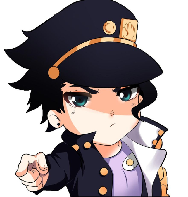 Sticker de vinilo  Jotaro...