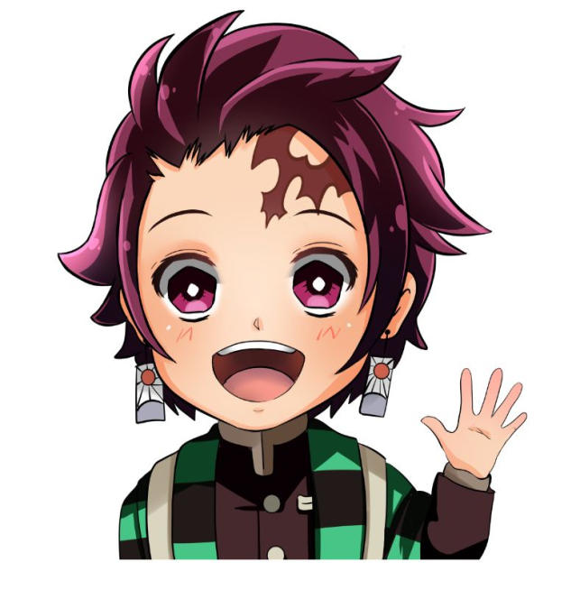 Sticker Tanjiro de Kimetsu...