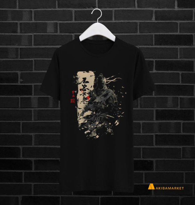 Camiseta Ghost Samurai