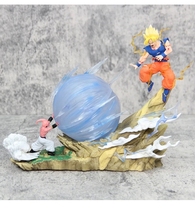 Figura Goku SSJ vs Kid Buu...