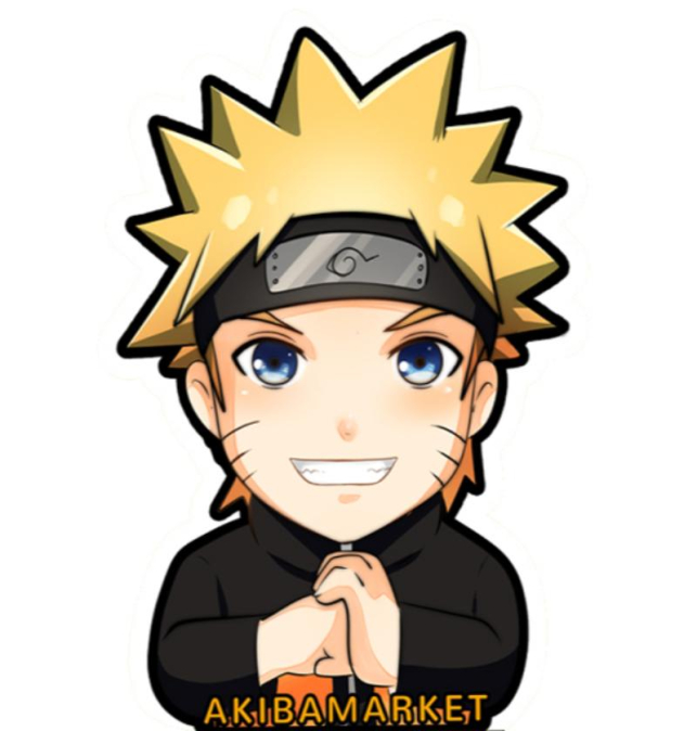 Sticker Naruto pequeño