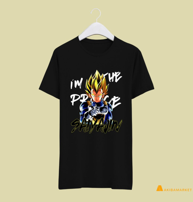 Camiseta Vegeta , principe...