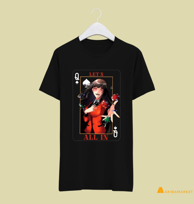 Camiseta Yumeko ALL IN de...