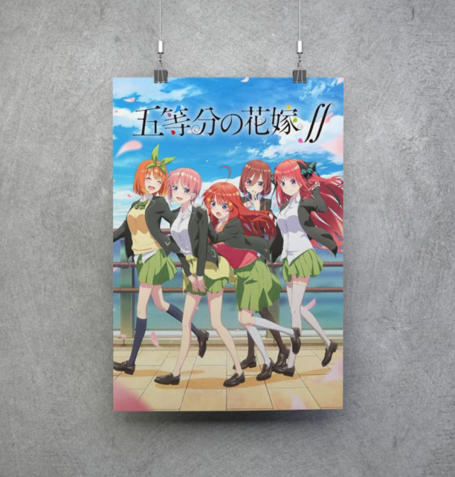 Poster Gotoubun no Hanayome