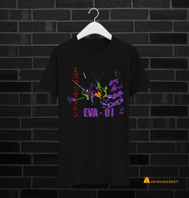 Camiseta de Evangelion...