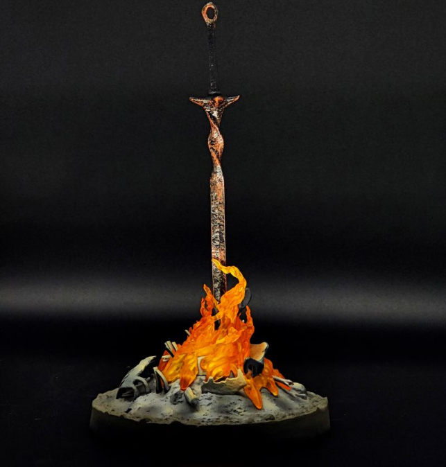 Figura Hoguera Dark Souls...