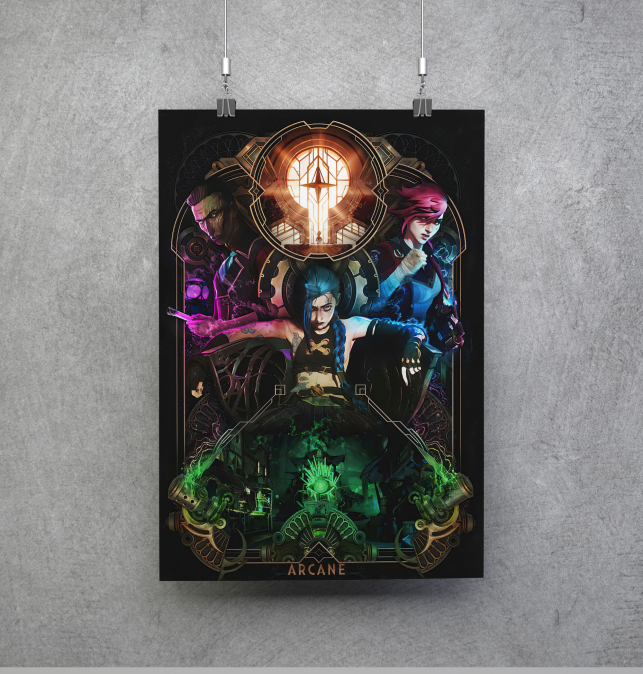 Póster Arcane - League of...