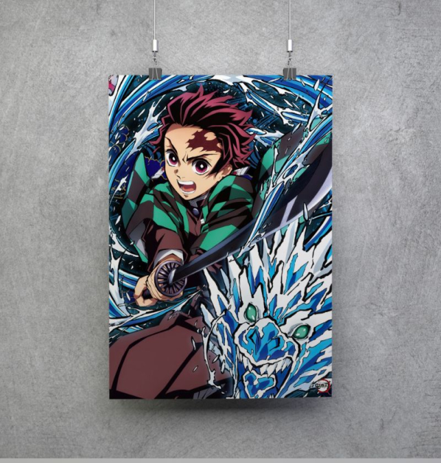 Póster Tanjiro - Kimetsu no...