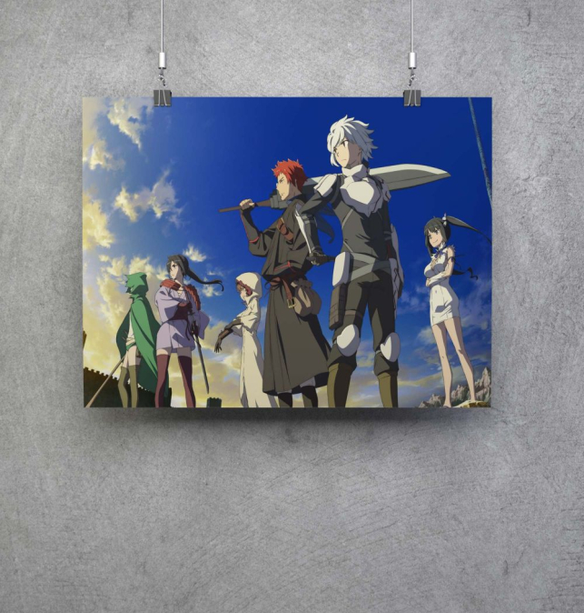 Poster Danmachi