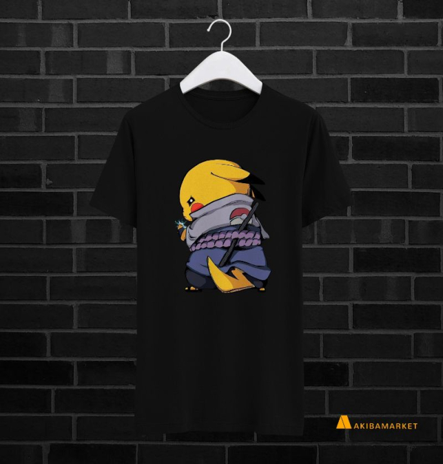 Camiseta Pikachu Sasuke