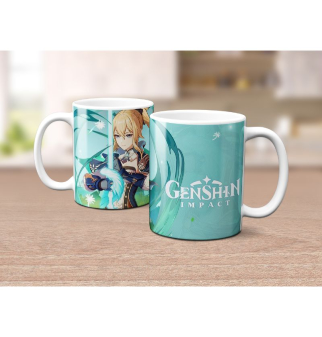 Taza de Jean de Genshin Impact