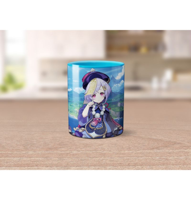 Taza de Qiqi de Genshin Impact