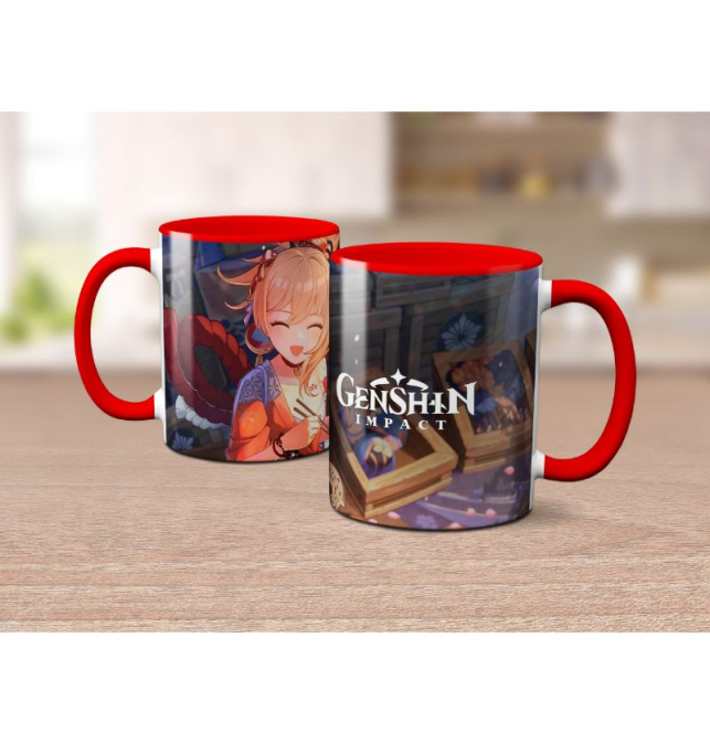 Taza de Yoimiya de Genshin...